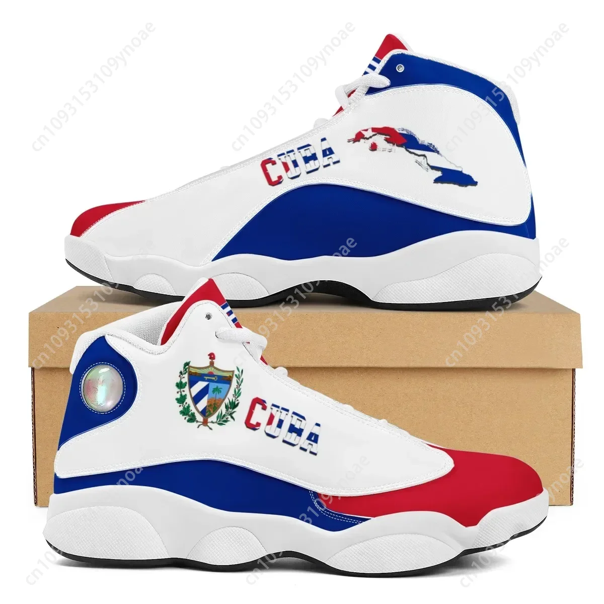 Running Gear For Sale - CUBA Flag Print Cool Men Basketball