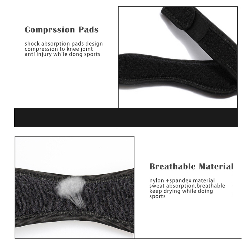1 Piece Knee Patellar Tendon K - Knee Support Brace ulasan dan harga
