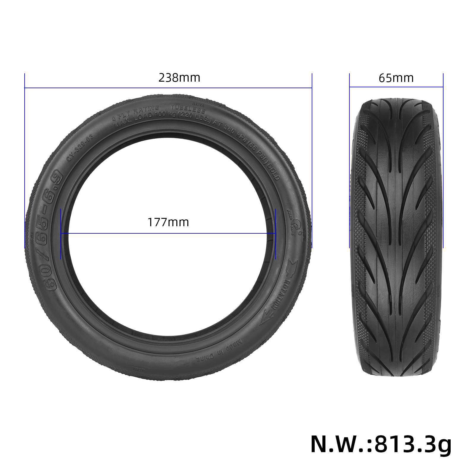 Scooter Front and Rear Tires 6 - Running Gear Accessories ulasan dan harga