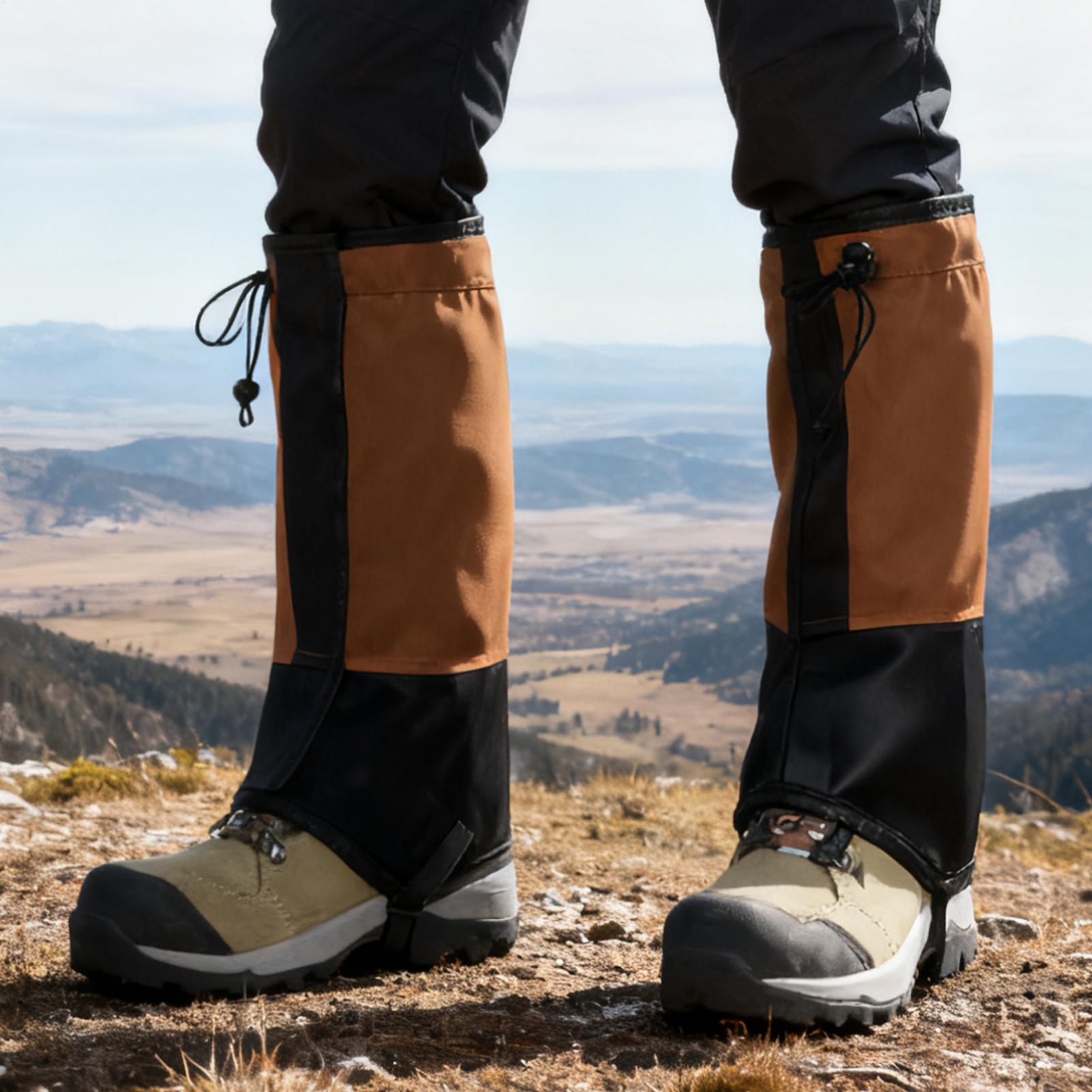 Waterproof Leg Gaiters for Hik - Running Gear In Rain ulasan dan harga