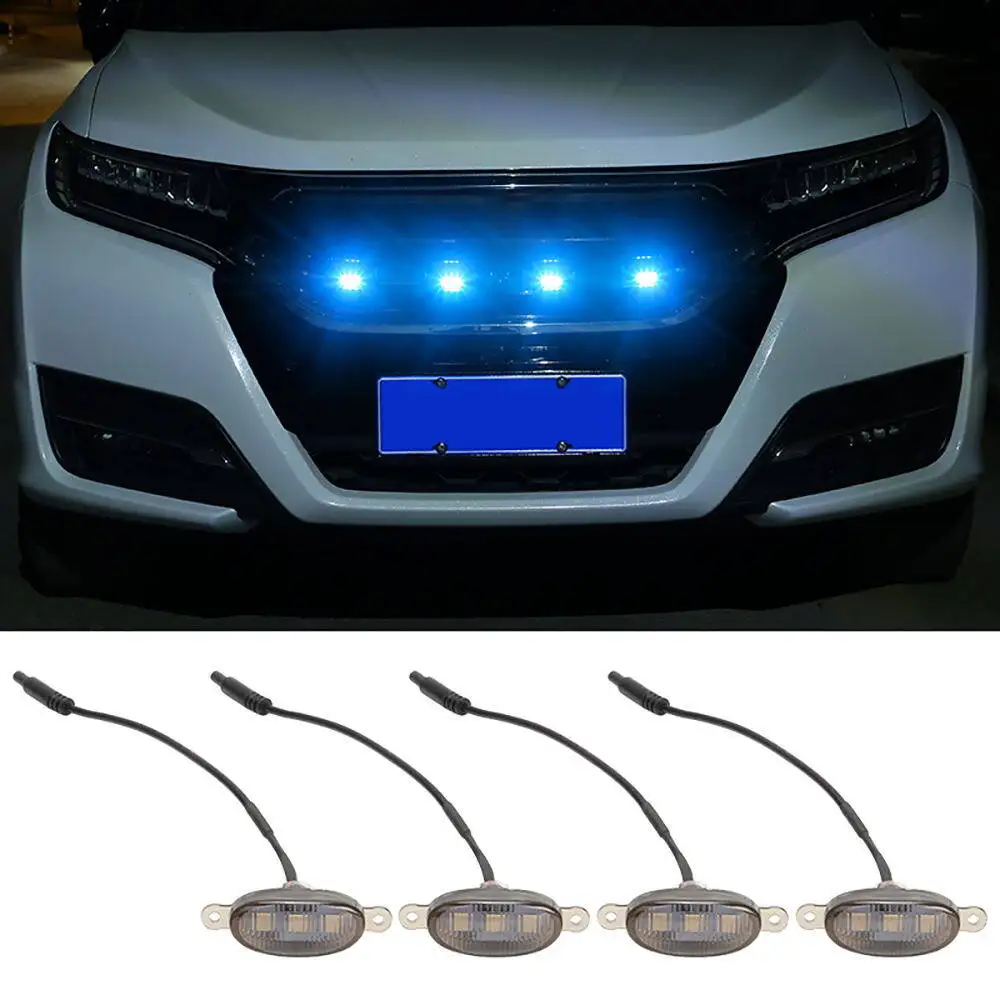 Led Car Front Grille Lighting  - Running Gear Accessories ulasan dan harga