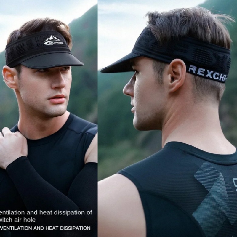 Summer Men Women Top Empty Spo - Running Cap Mesh ulasan dan harga