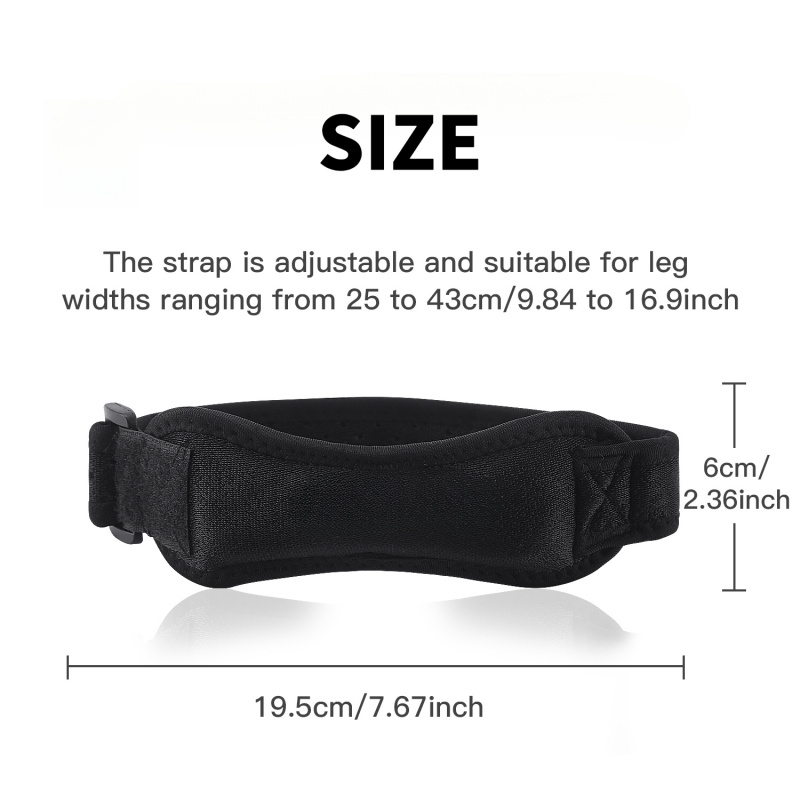 1 Piece Knee Patellar Tendon K - Knee Support Brace ulasan dan harga