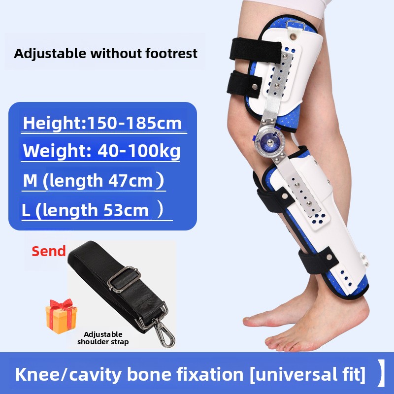 Adjustable Knee Ankle Foot Ort - Knee Support Brace ulasan dan harga