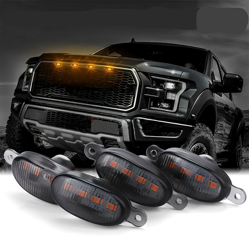 4Pcs/set Car LED Grille Light  - Running Gear Accessories ulasan dan harga