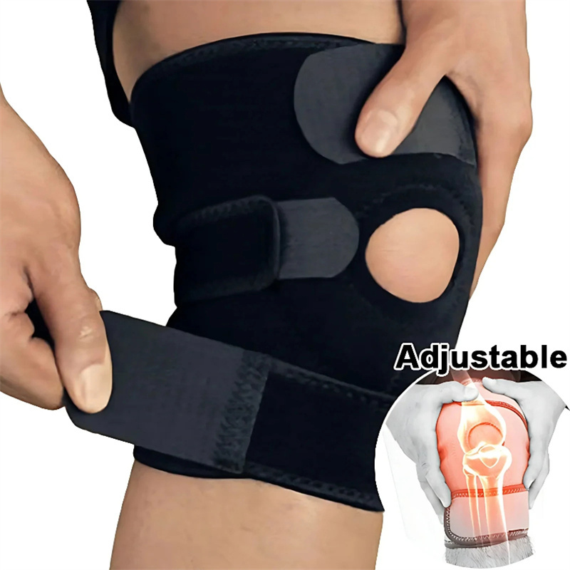 1pc Breathable Adjustable Knee - Knee Support Brace ulasan dan harga